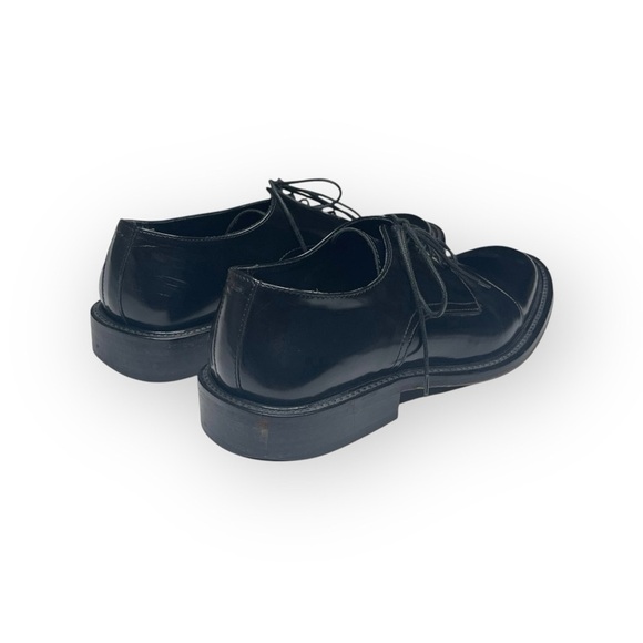 Via Spiga ✦ Oxford Sleek Shine Lace Up Dress Shoe ✦ Black Leather ✦ Men’s 9D main image 12